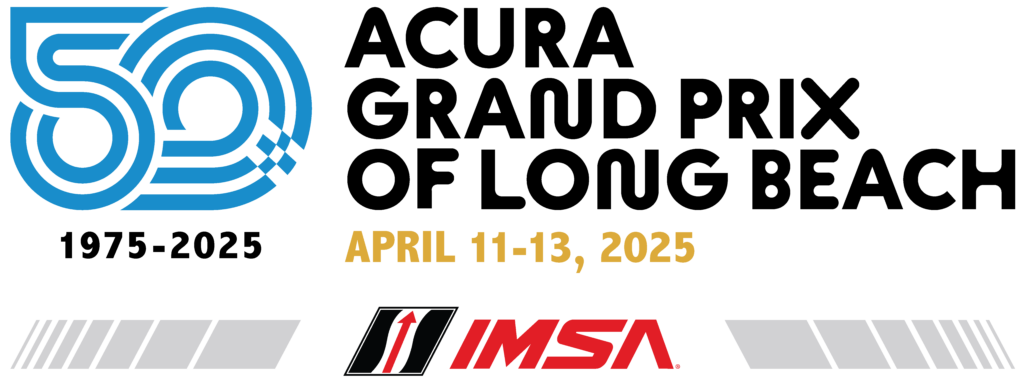 IMSA event logo, April 11-13, 2025.